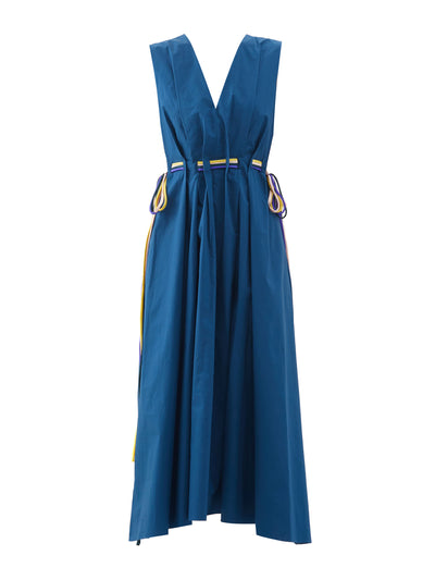 Roksanda Blue silk cotton dress at Collagerie