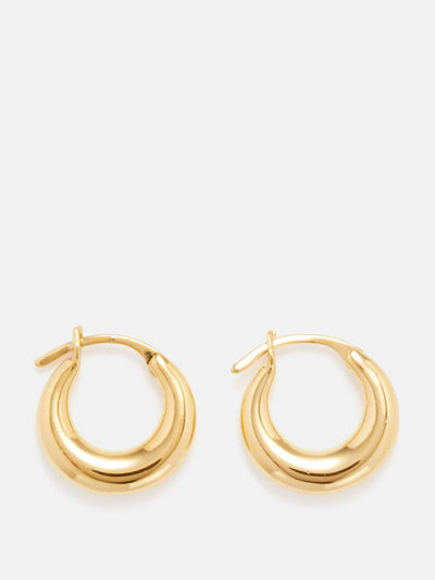 Sophie Buhai Tiny essentials hoop earrings at Collagerie