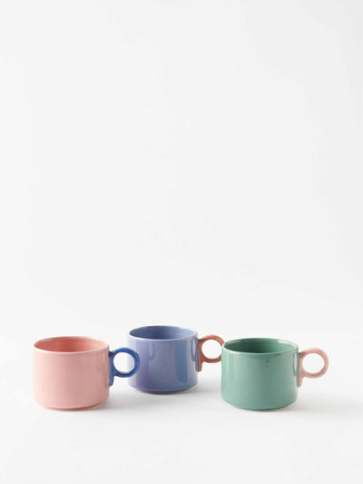 The Conran Shop Stoneware mugs (set of 3) at Collagerie