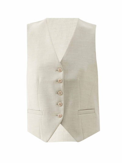 The Frankie Shop Tailored waistcoat at Collagerie