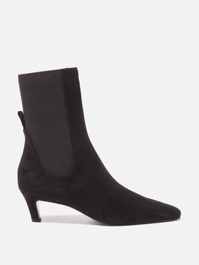 Totême Kitten-heel suede ankle boots at Collagerie