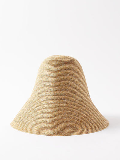 Totême Faux-raffia hat at Collagerie