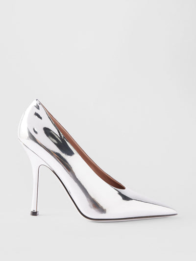 Valentino Garavani Mirrored leather Nite Out 110 pumps at Collagerie