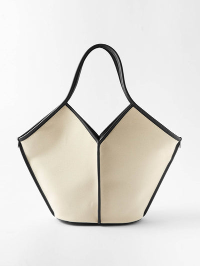 Hereu Calella cotton-canvas tote bag in beige at Collagerie