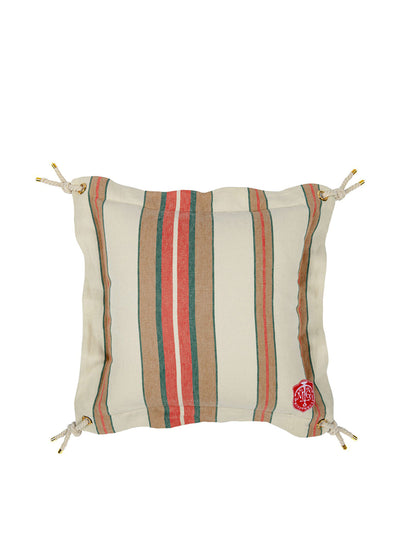 Mind the Gap Herina striped cushion at Collagerie