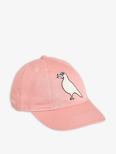 Mini Rodini Pigeon embroidered cap at Collagerie