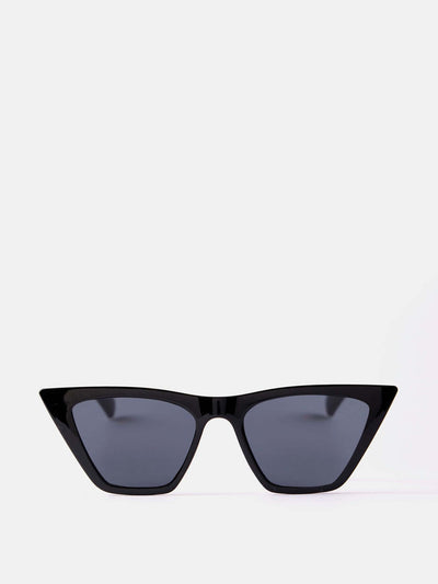 Mint Velvet Black cat eye sunglasses at Collagerie