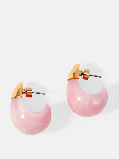 Mint Velvet Pink teardrop earrings at Collagerie