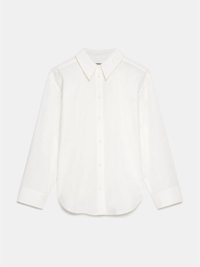 Mint Velvet White oversized tailored shirt at Collagerie