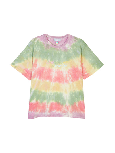 Mira Mikati Embroidered tie-dye t-shirt at Collagerie