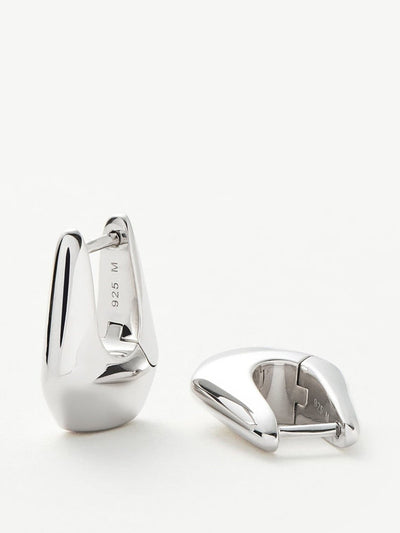Missoma Lucy Williams arco small hoop earrings at Collagerie