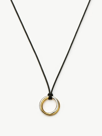 Missoma Lucy Williams entwine pendant cord necklace at Collagerie