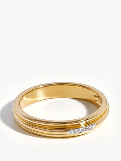 Missoma Lucy Williams pave ridge ring at Collagerie