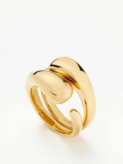 Missoma Molten double stacking ring set at Collagerie