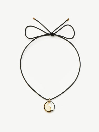 Missoma Sculptural pebble pendant necklace set at Collagerie