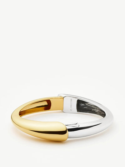 Missoma Sculptural ridge hinged bangle at Collagerie