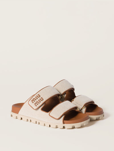 Miu Miu Canvas slides at Collagerie
