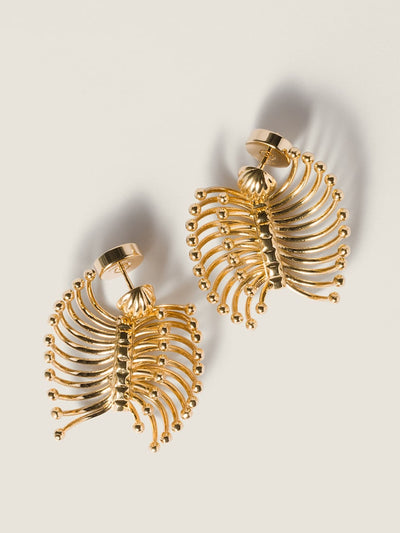 Miu Miu Metal earrings at Collagerie