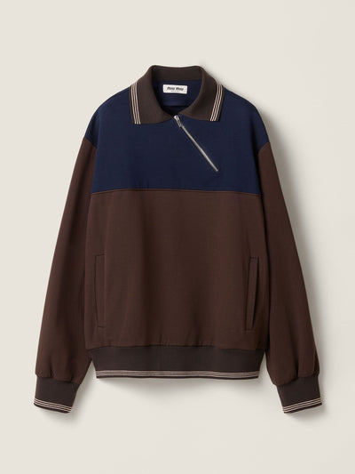 Miu Miu Zipper sweatshirt at Collagerie