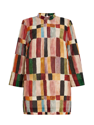 Alémais Marjorelle linen-silk mini dress at Collagerie