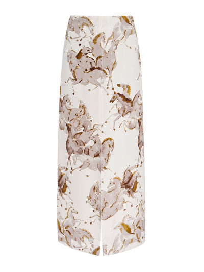 Altuzarra Benji printed silk maxi skirt at Collagerie
