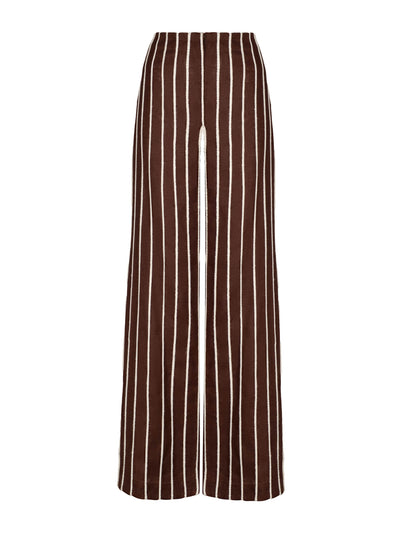Andres Otalora Tuyo linen wide-leg pants at Collagerie