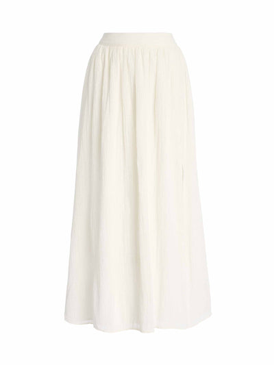 Anna Quan Oriana cotton midi skirt at Collagerie