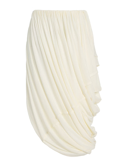 Co Draped jersey skirt at Collagerie