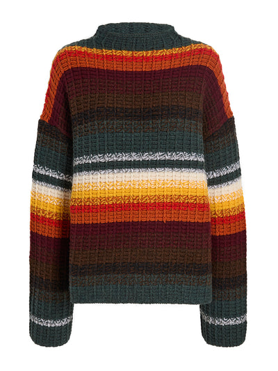 Khaite Yanis striped cashmere sweater at Collagerie