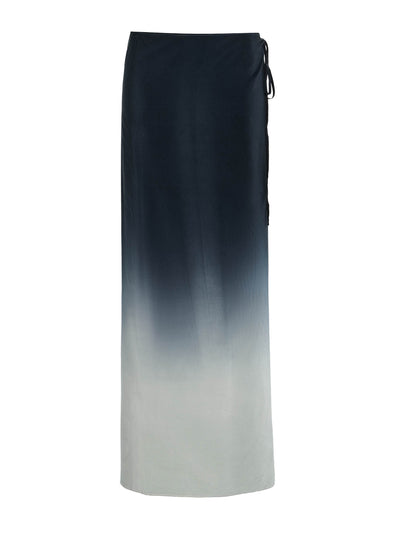 St. Agni Exclusive dip-dyed silk maxi skirt at Collagerie