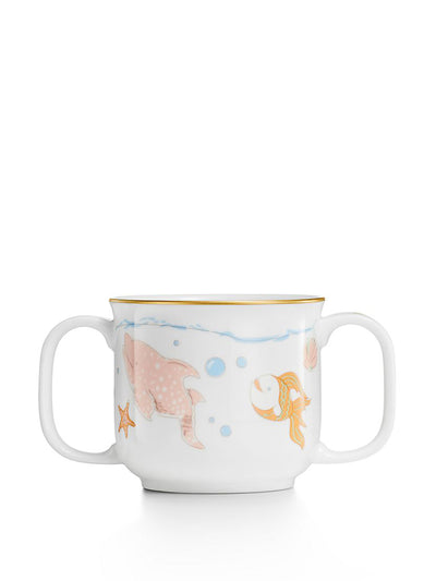 Tiffany & Co Tiny Sea Animals bone-china baby cup at Collagerie