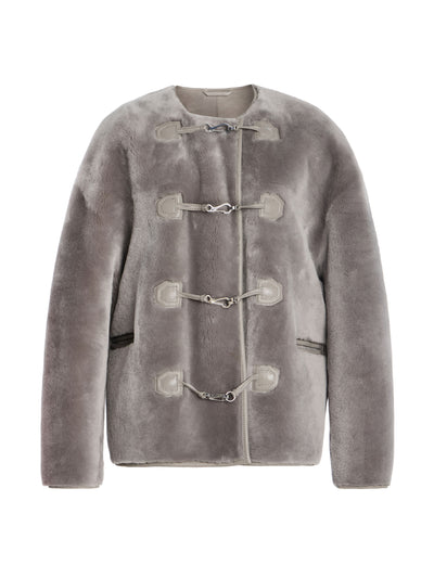 Totême Shearling jacket at Collagerie