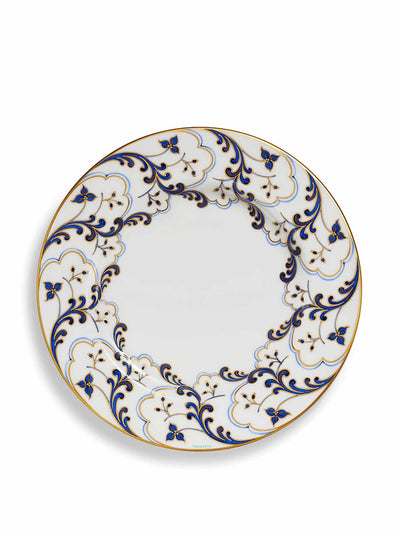 Tiffany & Co Blue bone china dinner plate at Collagerie