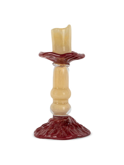 Moma Lara glass candle holder at Collagerie