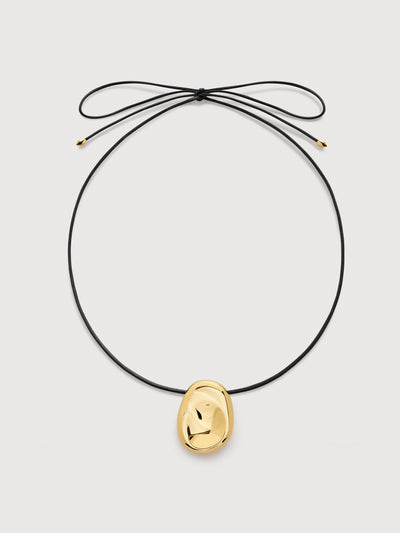 Monica Vinader Aria cord necklace at Collagerie