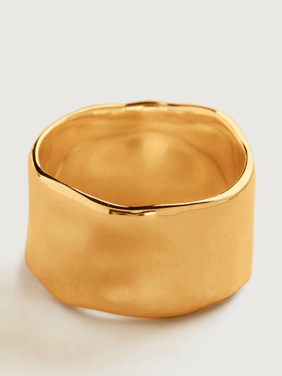 Monica Vinader Siren Muse bold ring at Collagerie