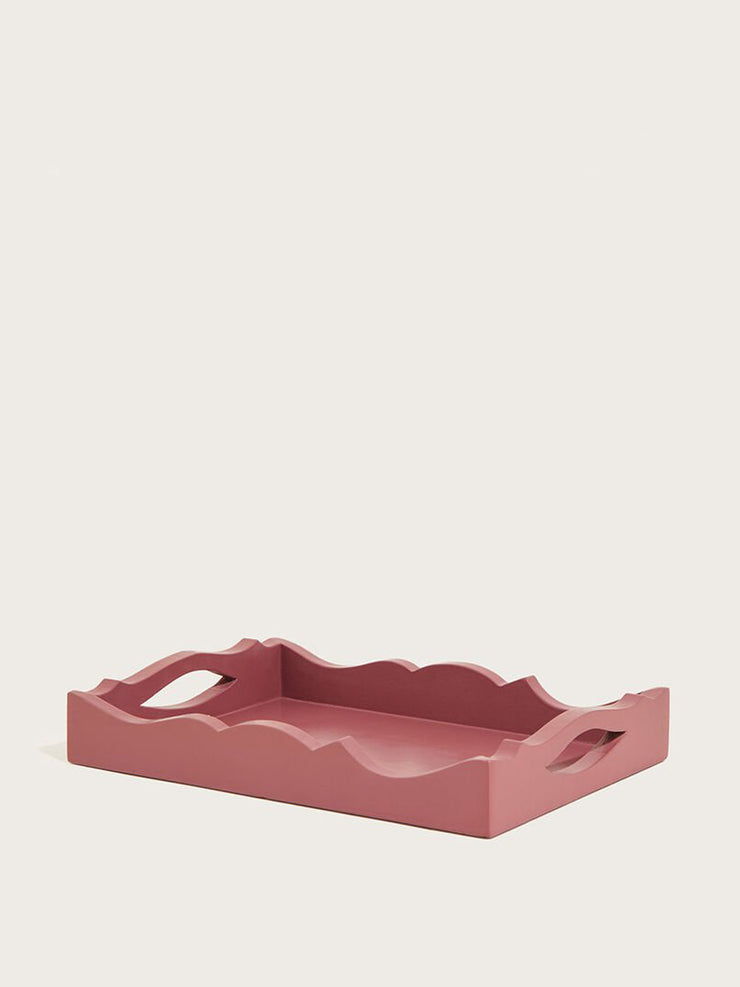 Small carved tray Interiors Monsoon    - Collagerie