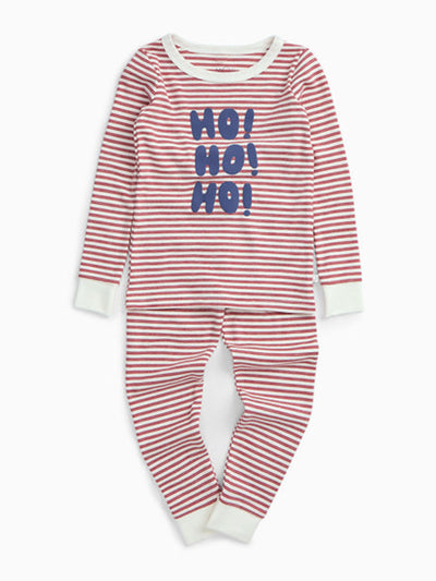 Mori Ho ho ho red stripe pyjamas at Collagerie