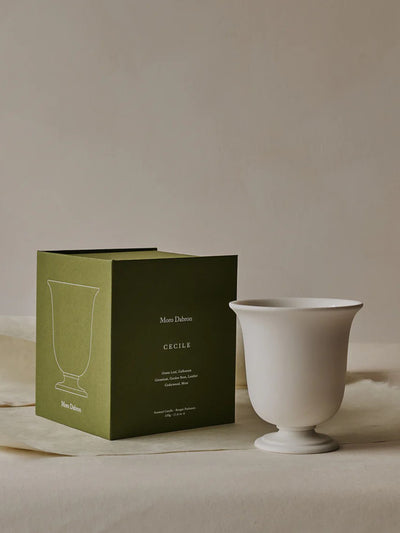 Moro-Dabron Cecile candle at Collagerie