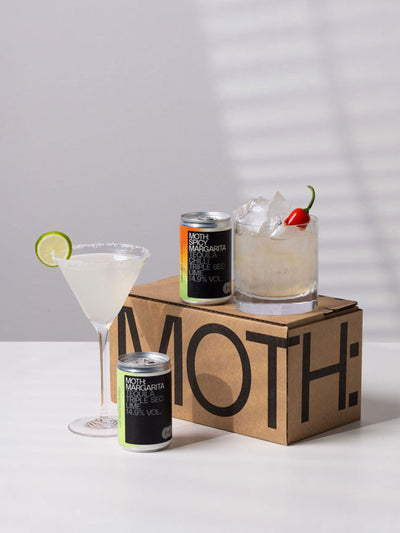 Moth Margarita: Classic + Spicy at Collagerie