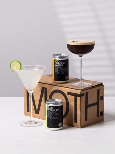 MOTH MOTH: Martini Glass Pack at Collagerie