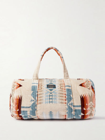 Pendleton Cotton-terry jacquard duffle bag at Collagerie