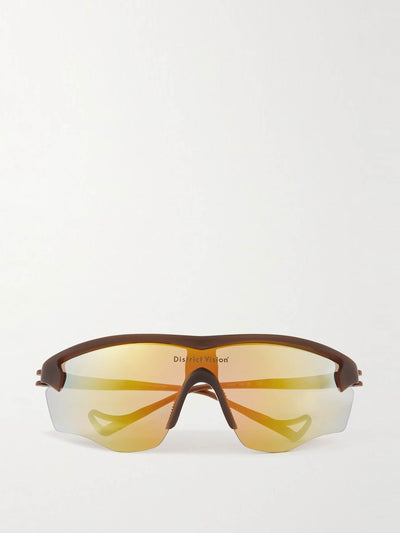 Dsitrict Vision Junya Racer D-frame polycarbonate sunglasses at Collagerie