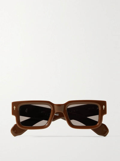 Jacques Marie Mage Ascari square-frame acetate sunglasses at Collagerie