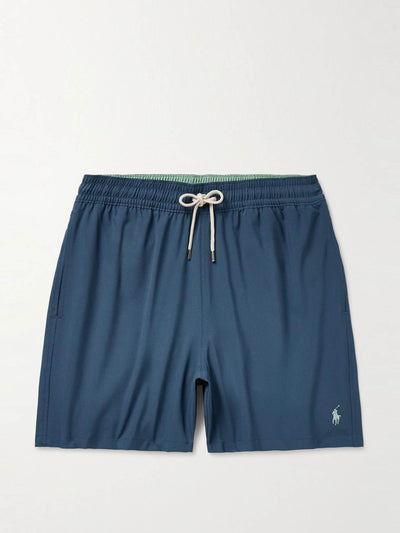 Polo Ralph Lauren Traveler straight-leg mid-length recycled swim shorts at Collagerie