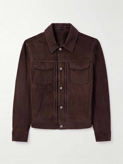 Mr P. Suede jacket at Collagerie