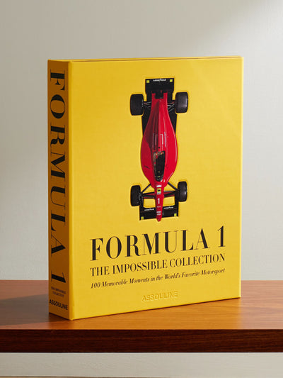 Assouline Formula 1: The Impossible Collection 2nd Edition Hardcover Book at Collagerie