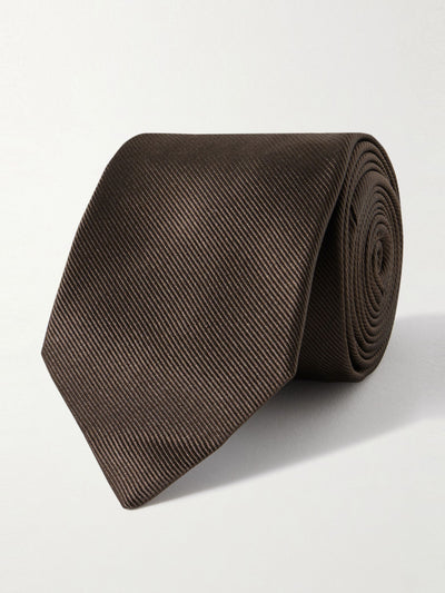 Drakes 8cm silk-twill tie at Collagerie