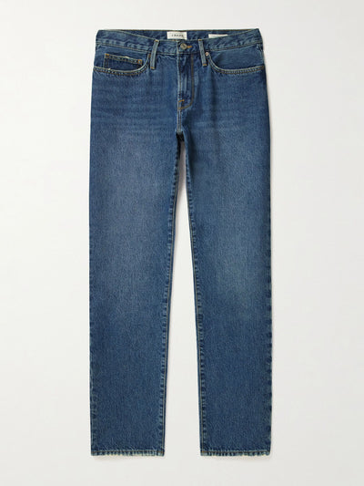Frame Blue slim-fit straight-leg jeans at Collagerie