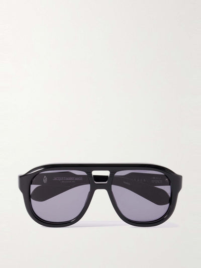 Jacques Marie Mage Jasper aviator-style acetate sunglasses at Collagerie